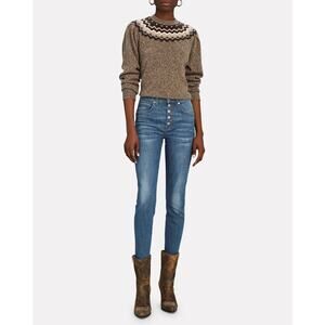 VERONICA BEARD blue Debbie High-Rise Skinny Jeans 26/2
